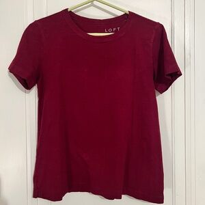Burgundy Loft T-Shirt